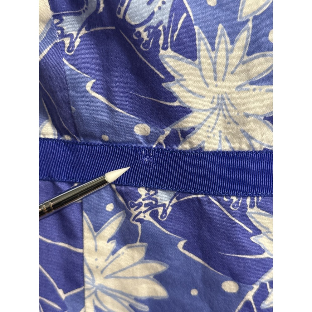 Vintage Lilly Pulitzer Frog Floral Dress Cottage Coastal Tropical Resort Preppy - Picture 4 of 6